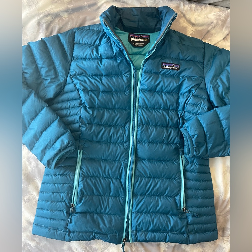 Patagonia Down Sweater Coat Women’s Size S
